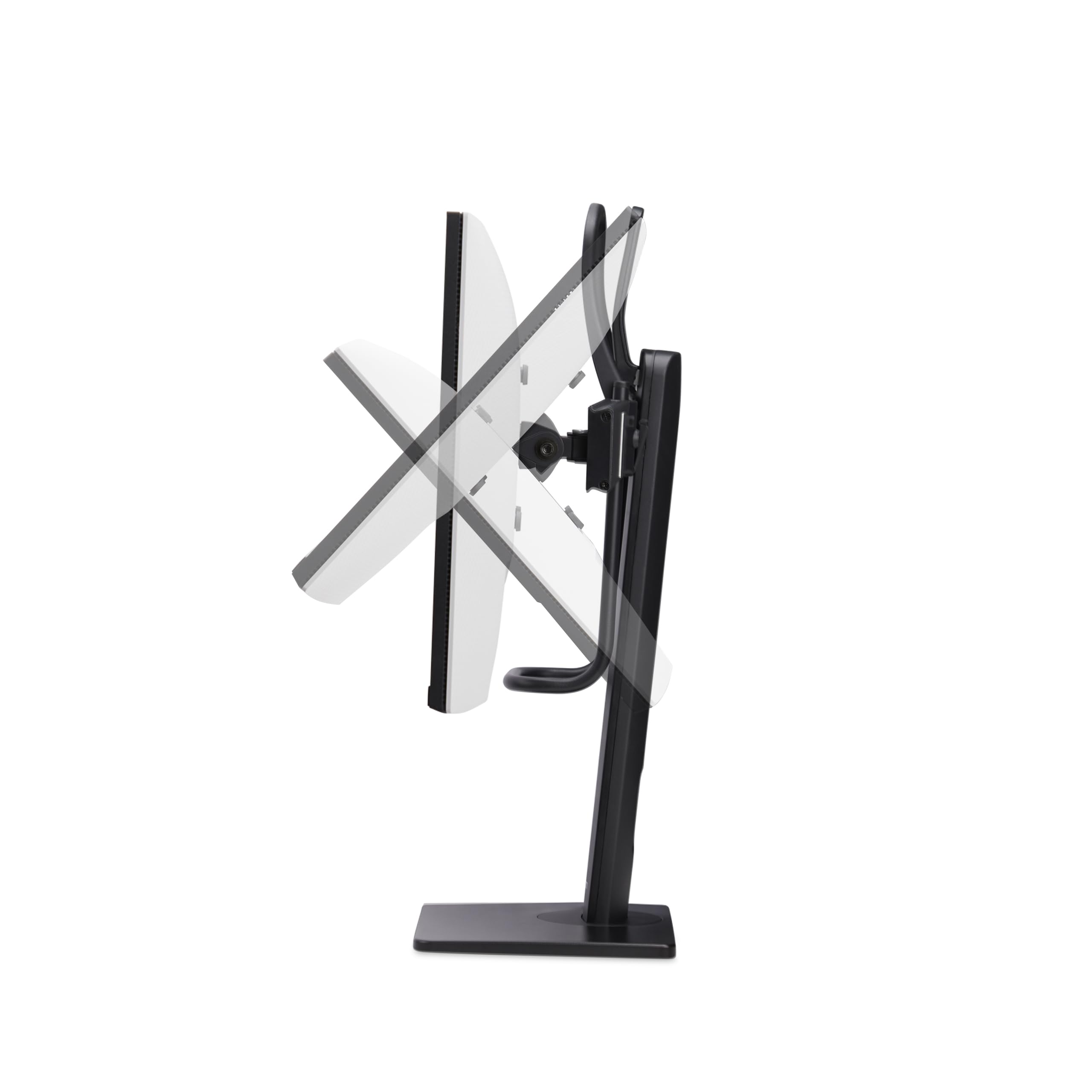 StarTech.com Soporte de Escritorio de Travesaño para Dos Monitores de 27" - Carga 12kg - Soporte VESA 75x75/100x100 Ajustable