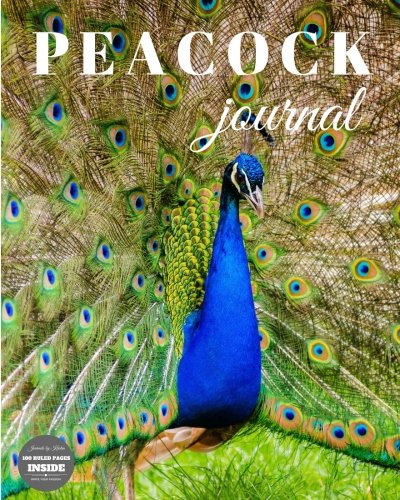 Peacock Journal: Peacock Composition Notebook Journal Diary: Volume 7
