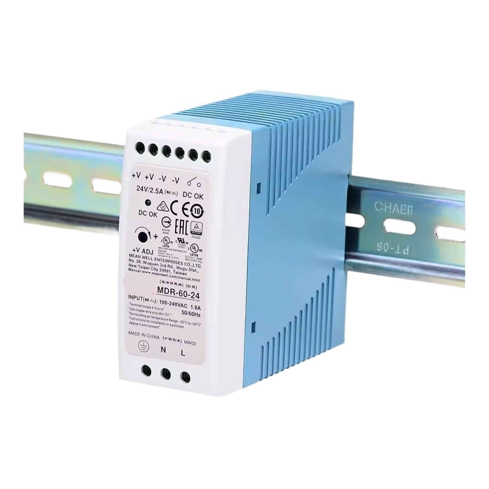 BALYDLUL MDR-60-24 MDR-60 24V 2.5A 60W Single Output Power Supply