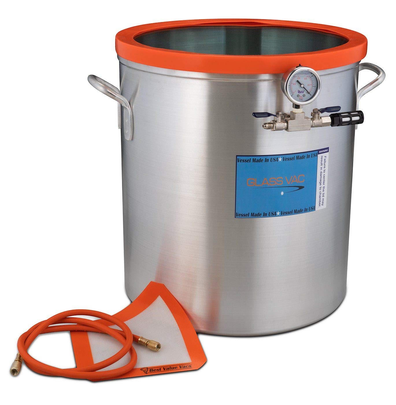 Buy BVV Vacuum Chamber for Resin Infusion & Wood Stabilization (15