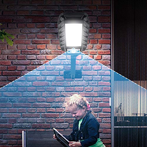 Flameer de Rua Solar Luz de Inundação Ao Ar Livre, sensor de movimento IP65 Dusk To Dawn Luz Solar c