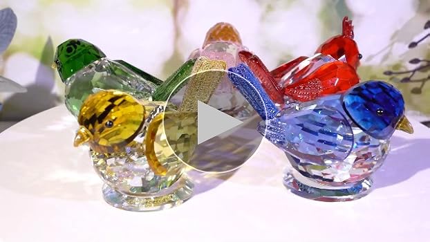 鳥　クリスタルガラス　グリーン 鳥 クリスタルガラス グリーン Swarovski Crystal Paradise