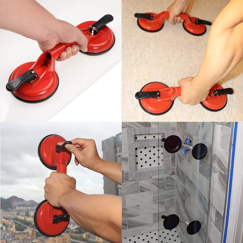 Buy Glass Suction Cups Heavy Duty Aluminum Vacuum Plate Handle Glass