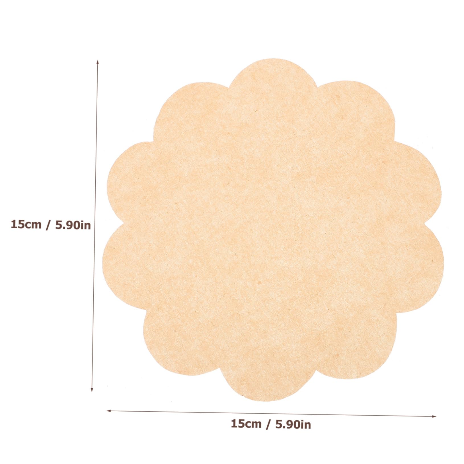 AUTSUPPL 500pcs Sandwich Paper Baking Paper Food Wrap Sheets Greaseproof for Cakes Chips French Fries