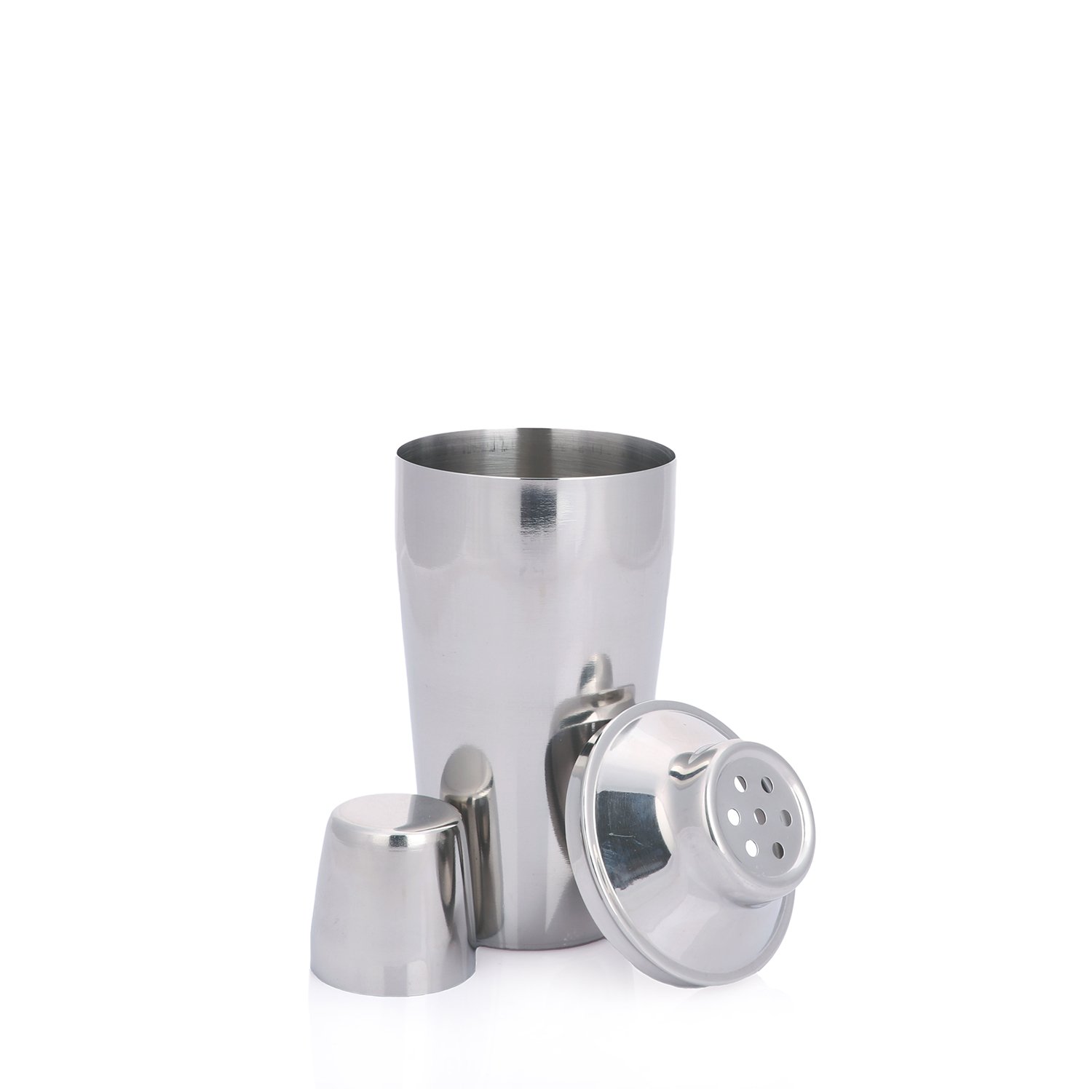 Urban Snackers Cocktail Mocktail Shaker 10 Oz 295 Ml, Stainless Steel, Silver, Use for Drink Mixer, at Home, Hotel, Restaurant, Pack of - 1 - Image 2 thumbnail
