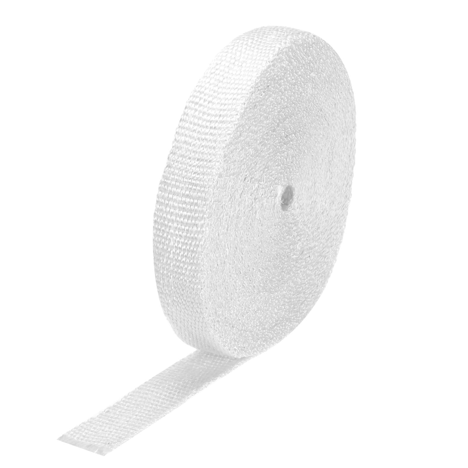 QUARKZMAN 1Pcs Cinta de Tela de Fibra de Vidrio 30m(33 Yardas) x50mmx3mm Malla de Fibra de Vidrio de Vidrio Tejido de Tela de Fibra de Vidrio Cinta de Aislamiento