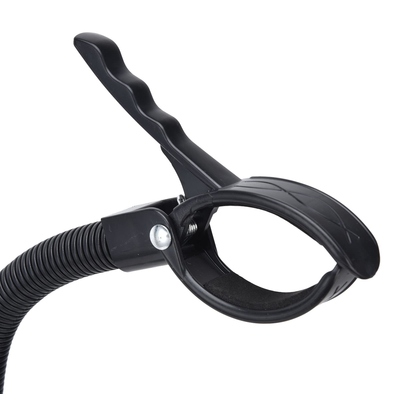 Wakects Porta Asciugacapelli da Tavolo Regolabile e Girevole a 360 Gradi Supporto per Asciugacapelli a Mani Libere per Bagno Barbiere Salone Commerciale 18x68,5-97cm