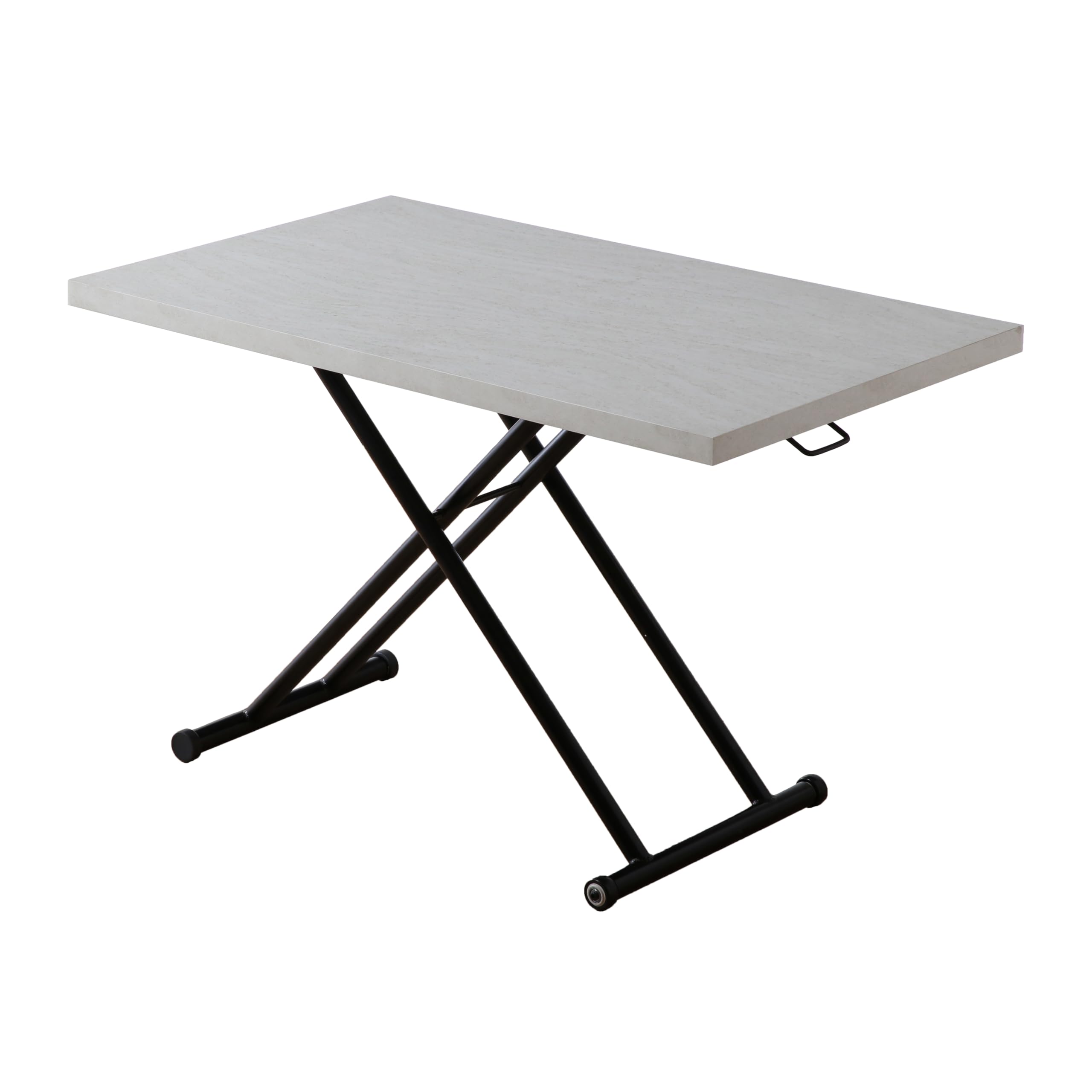 Amazon｜ミンクス ガス圧昇降式テーブル 幅120cm 高さ調節 無段階  