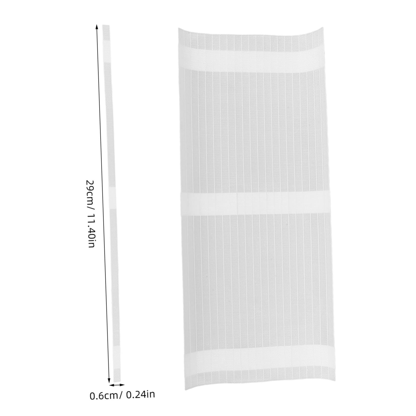 KALLORY Glue Strips for Book Binding 50pcs Practical Tapes Hot Melt Glue Sticks for Magazines Photos