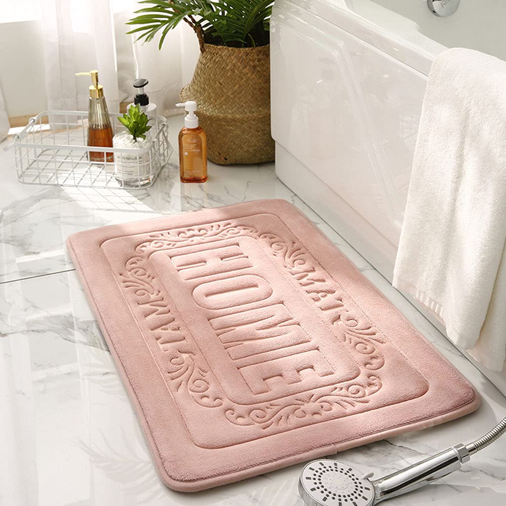 Tapis de salle de bain antidérapant, tapis de salle de bain en