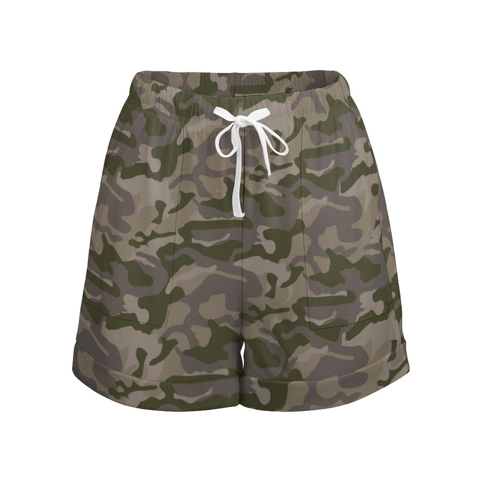 Amazon.co.jp: ショートパンツ 迷彩柄 カモフラ レディース 短パン  