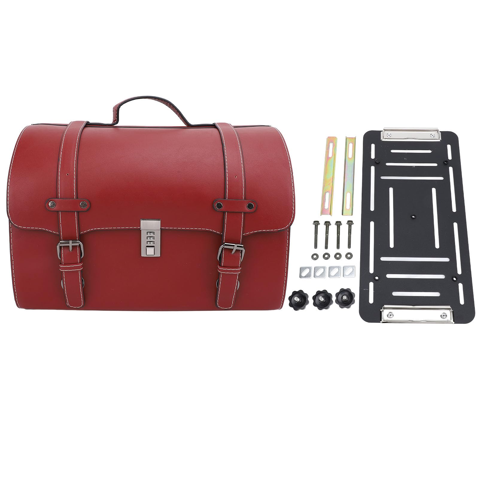 CHICIRIS Borsa Tanica Moto Impermeabile PU Con Tracolla Universale, 29.5L