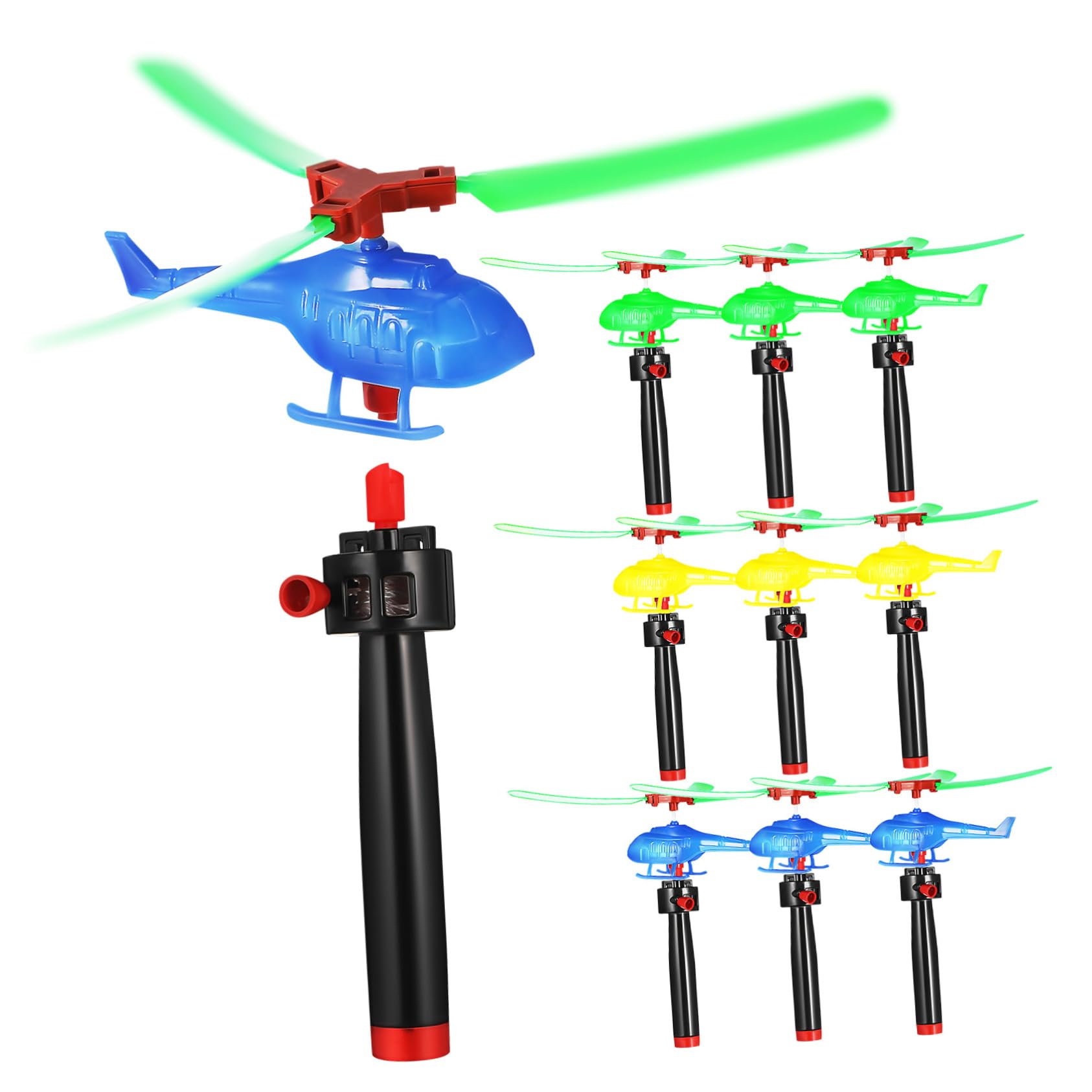 Amazon.co.jp: ERINGOGO 手持ちヘリコプター 飛行ヘリコプター 飛行機