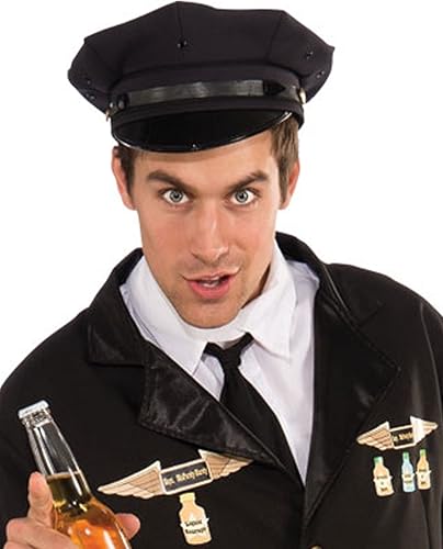 Miniatura 2 de Rubie's Costume Heroes and Hombres - Chaqueta piloto con corbata y sombrero