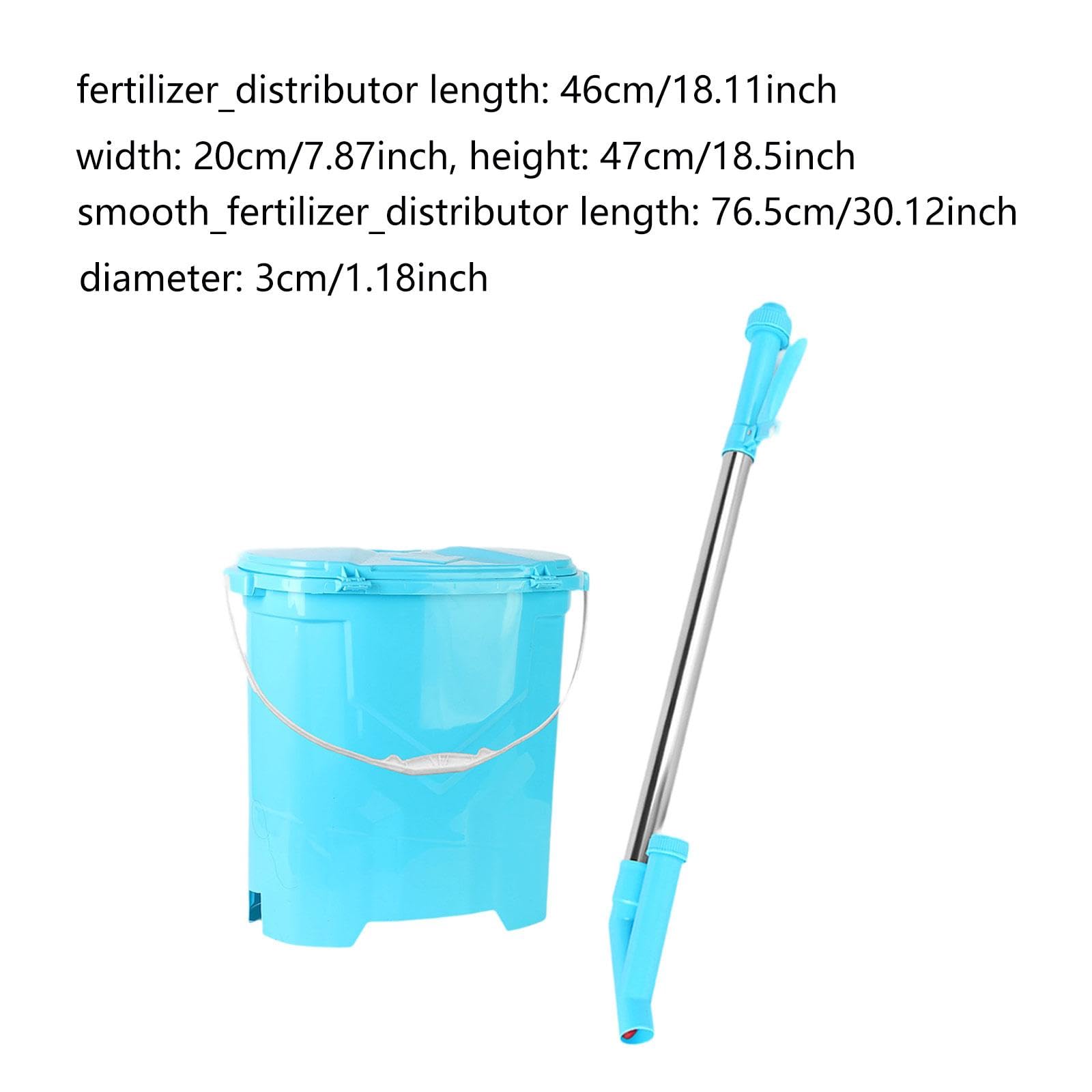 Amazon | Yajuyi バックパックバケツ付き手動肥料散布機