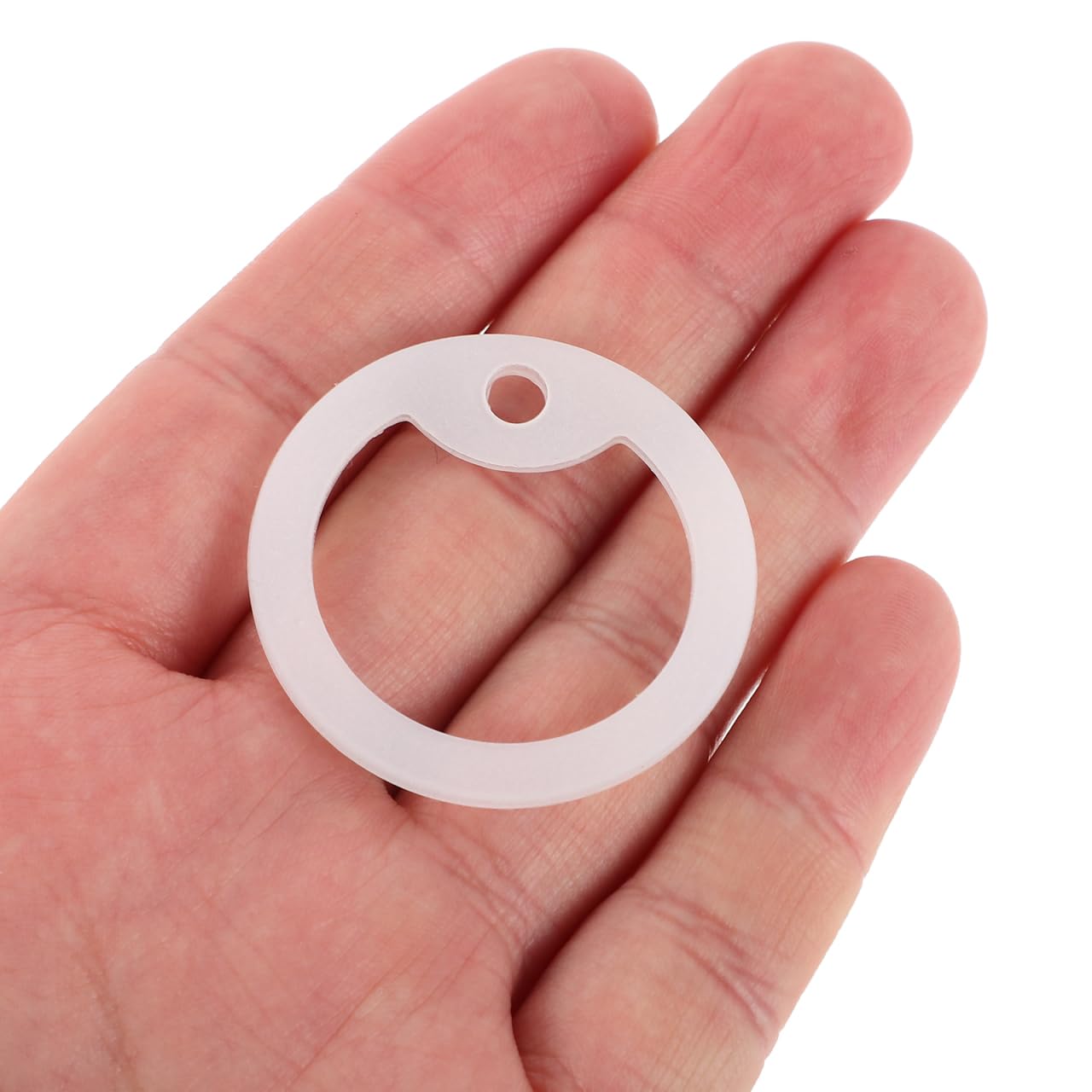 INOOMP Silicone Dog Tag Case with Noise Dampening Ring Glow in the Dark Lightweight Pet Id Tag Protector Cover for Dogs and Cats Collar Accessories 6 Pack - Image 4