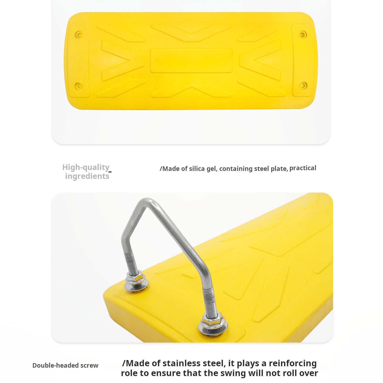 Chaîne de suspension robuste pour balançoire et hamacs conçue pour plus de confort pour la plupart des conditions météorologiques