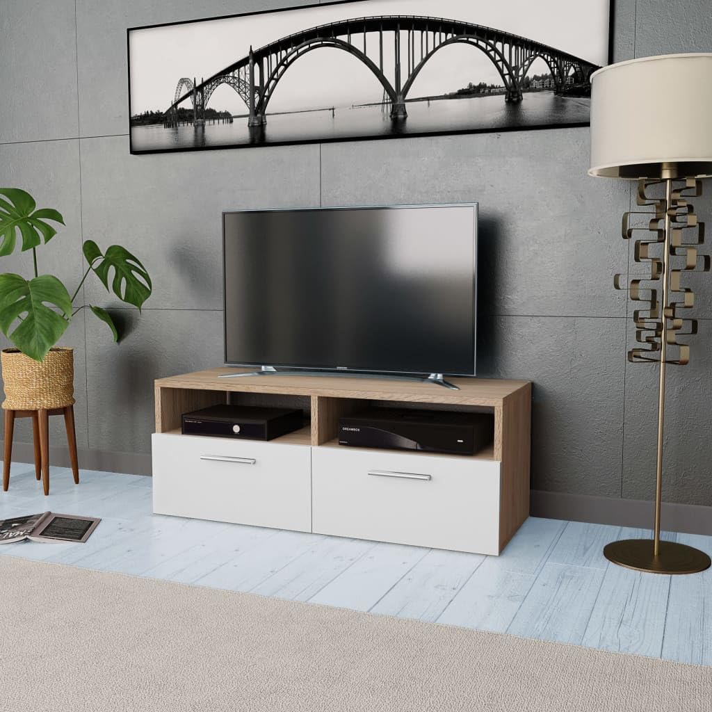 Amazon.co.jp: 2つの棚と2つのキャビネットが付いているテレビ 
