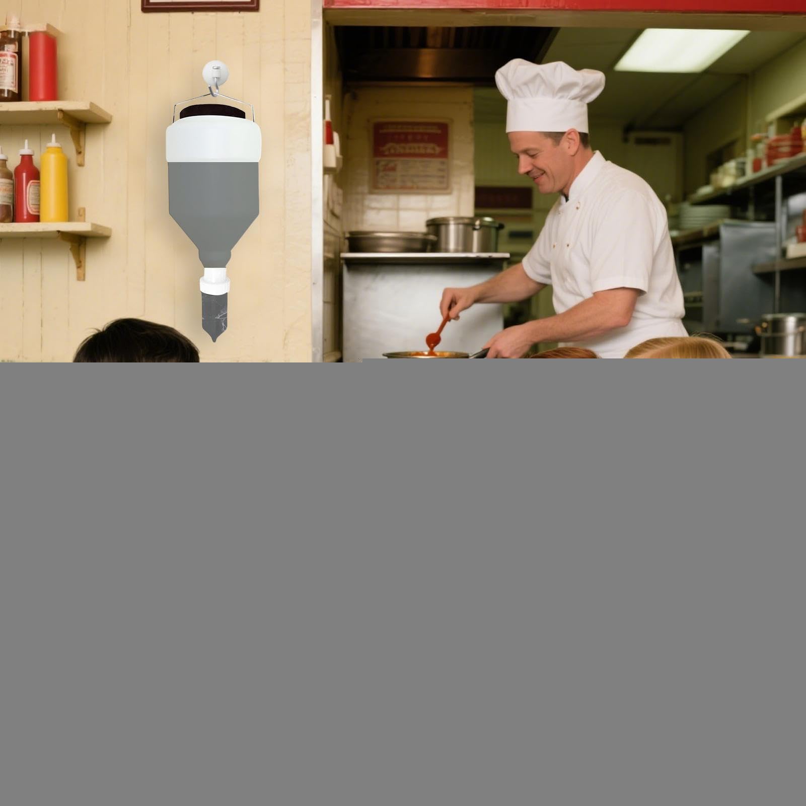 Bottiglie Spremibili Flacone Spremitore Di Grande Capacità, Ricaricabile E | Dispenser Appendibile Per Cucina Dispenser Grande Ricaricabile Per Salse, Panna Acida, Condimenti, D