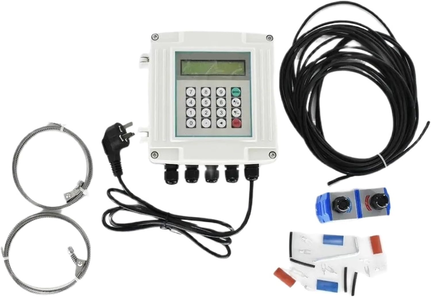 Ultrasonic Flowmeter Wall-Mounted Digital Flow Meter TUF-2000SW TS-2 TM-1 TL-1 TS-2-HT TM-1-HT Clamp on Transducer(TS-2)