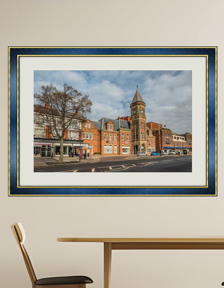 JVERF - JZZH03193 England Houses Southport Street| Self-Adhesive Painting | Frameless