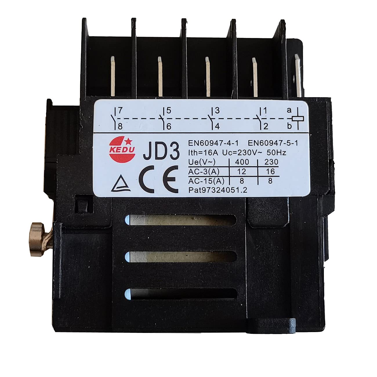 JD3 JD4 Elektromechanische Relais Schakelaar voor Elektrische Power Tool KEDU 8Pins 10Pin 16A 230V 400V (JD3-230V 10Pin
