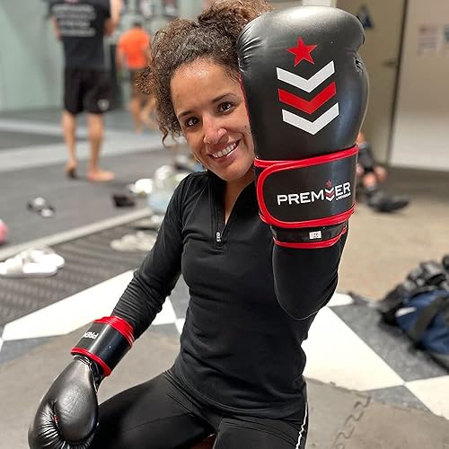 Miniatura 6 de Revgear Guantes de boxeo Premier para boxeo, kickboxing, perfectos para sesiones de entrenamiento con bolsas de velocidad, bolsas pesadas y guantes