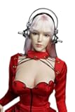 Super Duck SDH019C 1/6 Scale Female Head Hair Transplant Beauty Head Carving for 12 Inch Collectible Action Figure Body