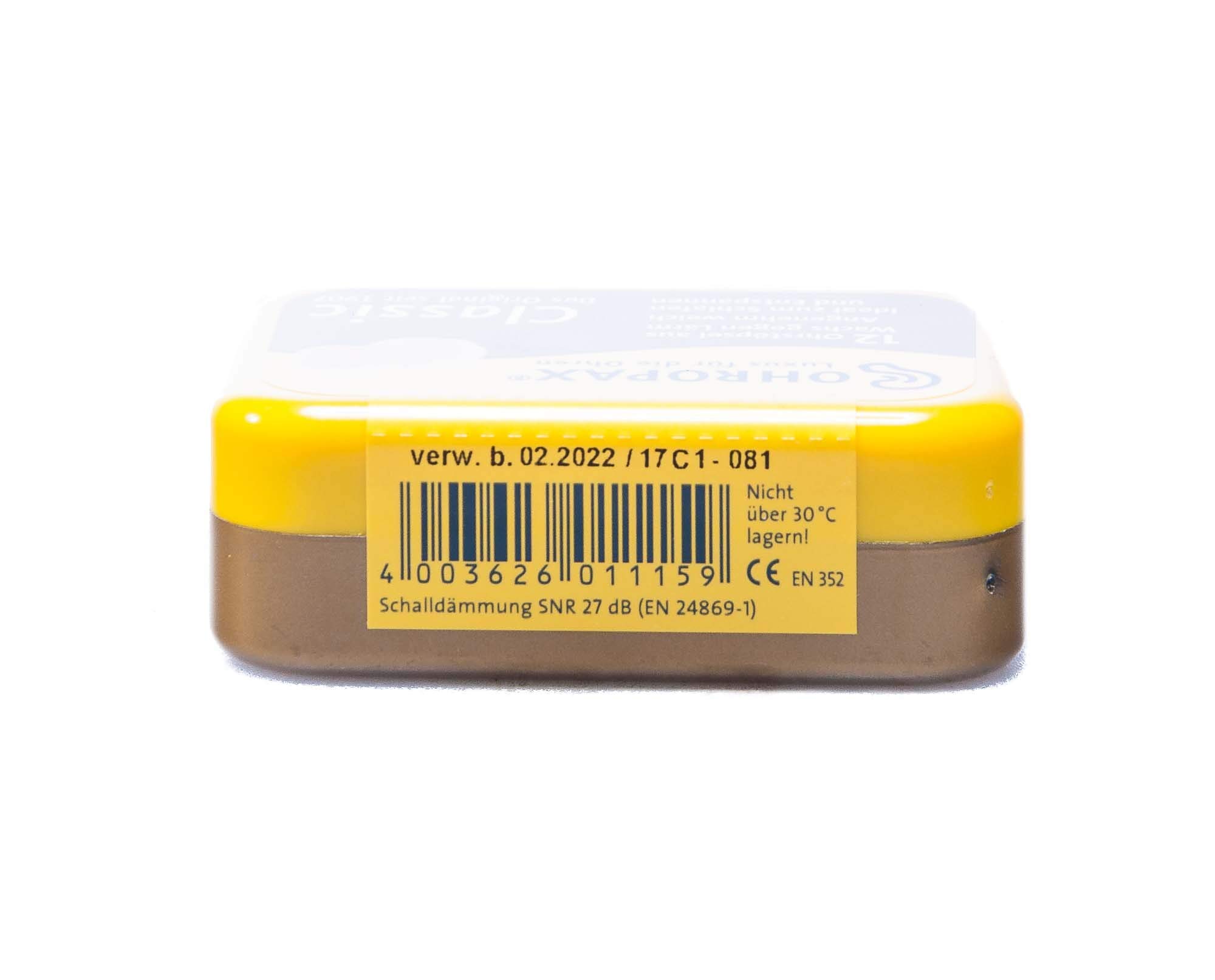 Ohropax Wax Ear Plugs, 12 Plug — Amazon image 3