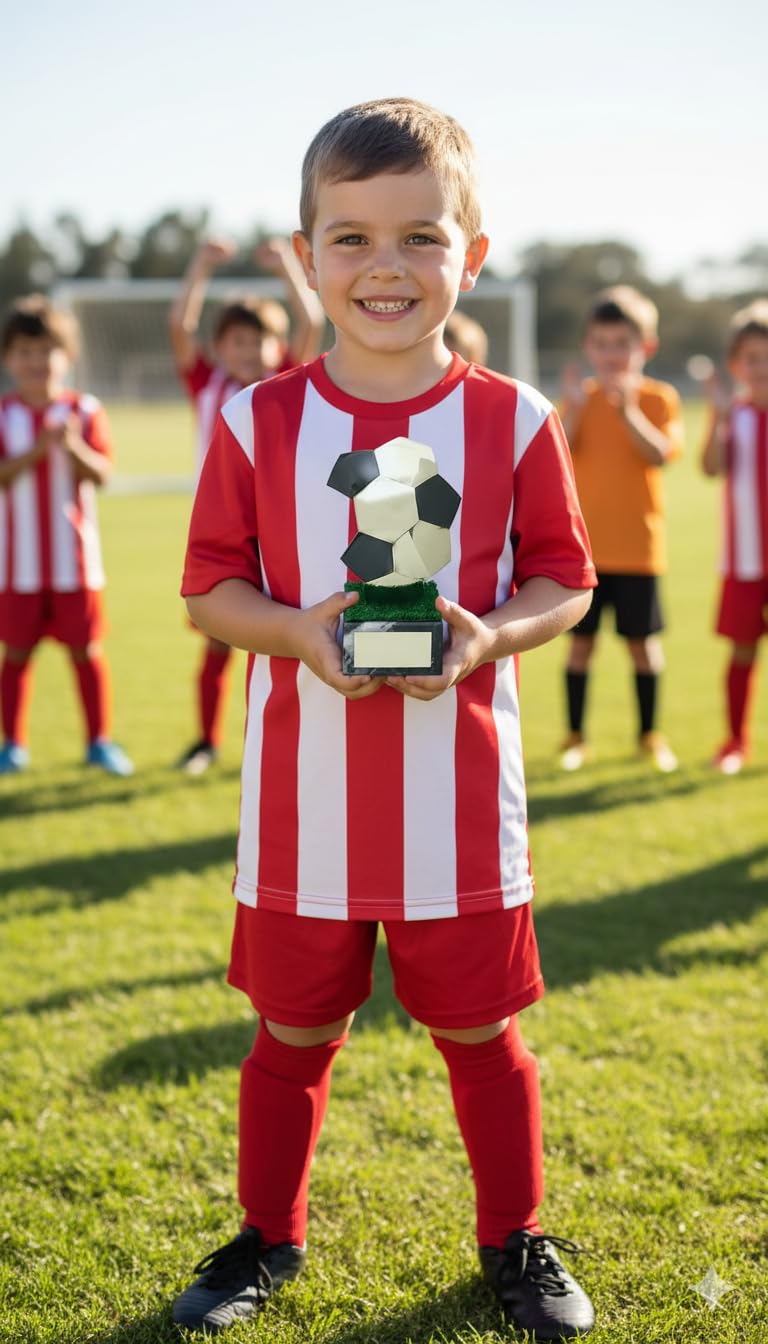 Trofeo Fútbol Infantil GRABADO premio campeón balón