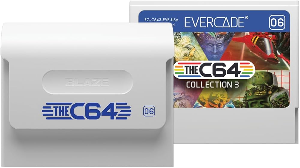 Amazon.com: Blaze Evercade C64 Cartridge 3 : Toys & Games