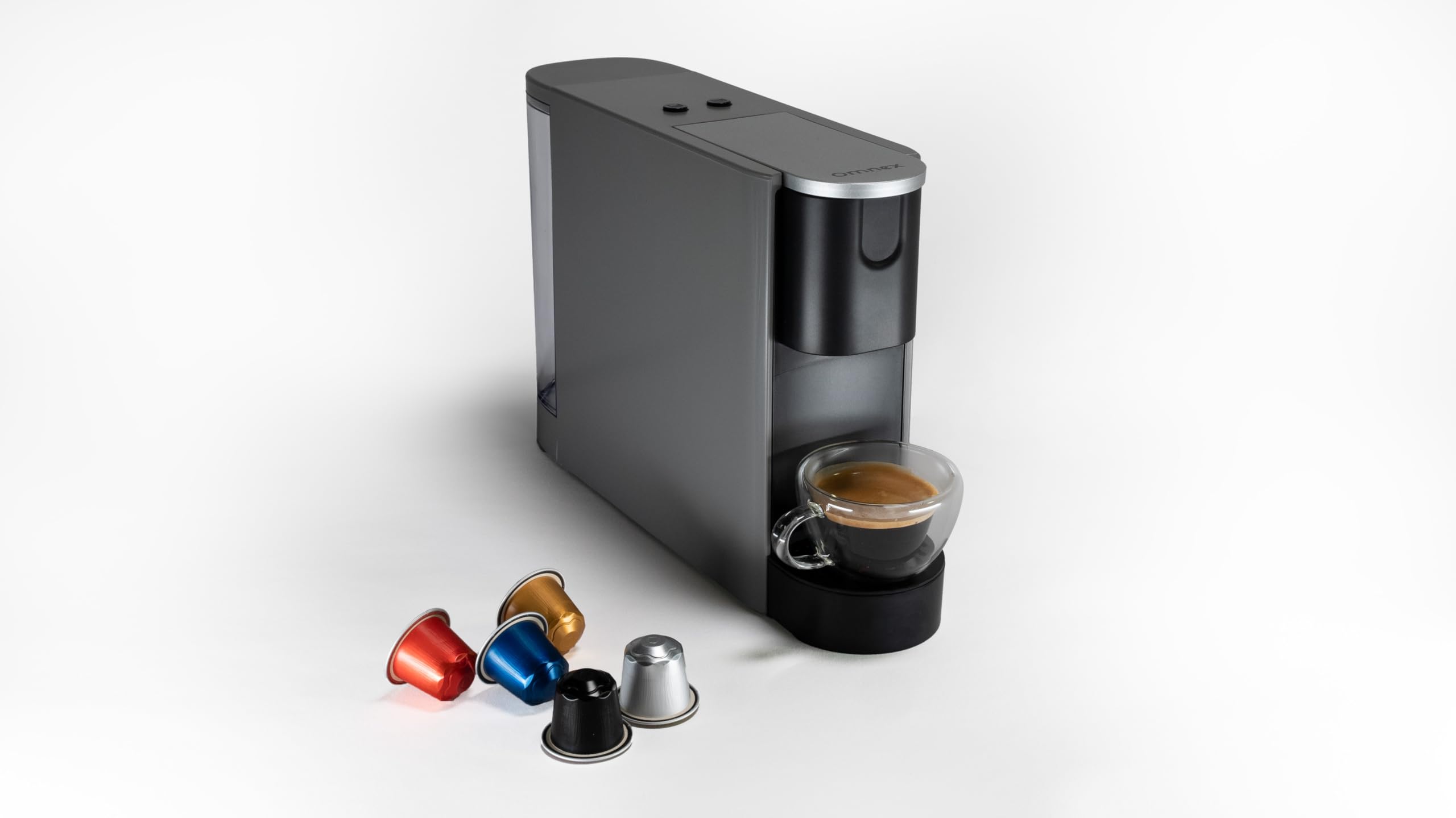 OX-Pro Kaffeemaschine Grau Edition