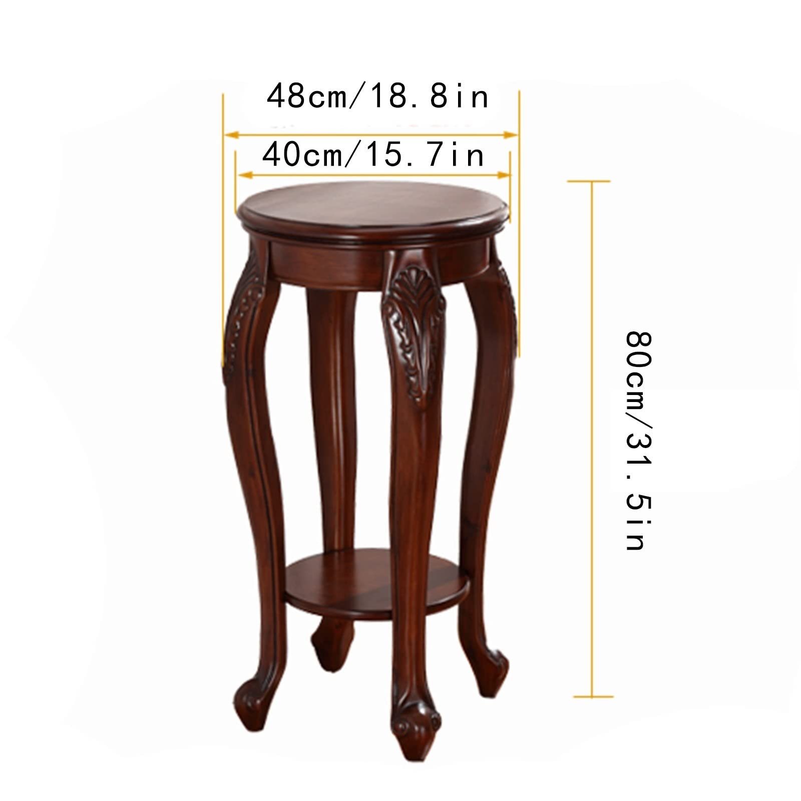 Statue Base Vase Ständer Blumentopf Modern Home Decoration Wooden Plant Display Stand Plant Stand Indoor Tall Plant Stand Flower Pot Wood Display Base Bonsai Podest