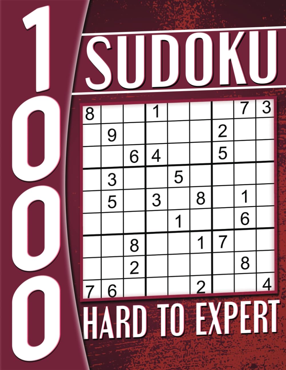 1000 Sudoku Books for Adults Hard to Expert Large Print: Puzzles with Solutions, Activity Book for Adults and Seniors.