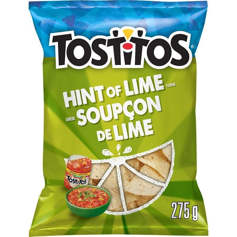 Miniatura 7 de Tostitos Hint of Lime Flavor Tortilla Chips 275g9.7 oz. (Paquete de 5) Enviado desde Canadá