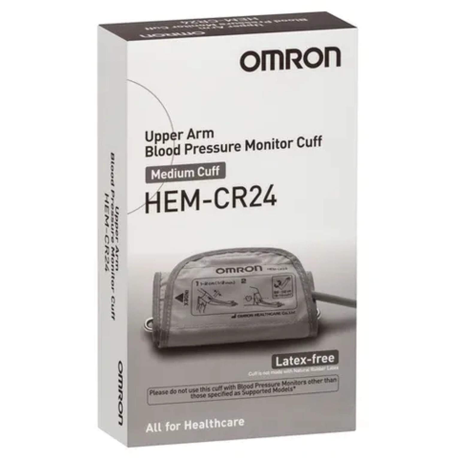 Omron upper arm blood pressure monitor medium cuff HEM-CR24