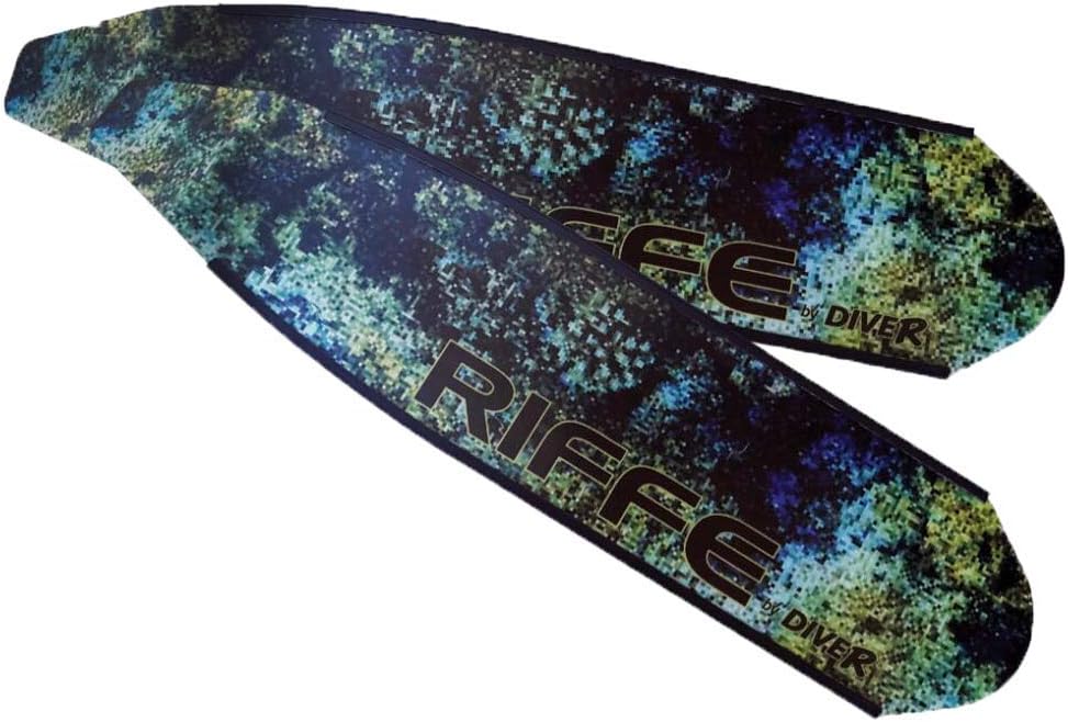 Riffe/DiveR Carbon DIGI-TEK Fin Blade ONLY - Sold in Pairs