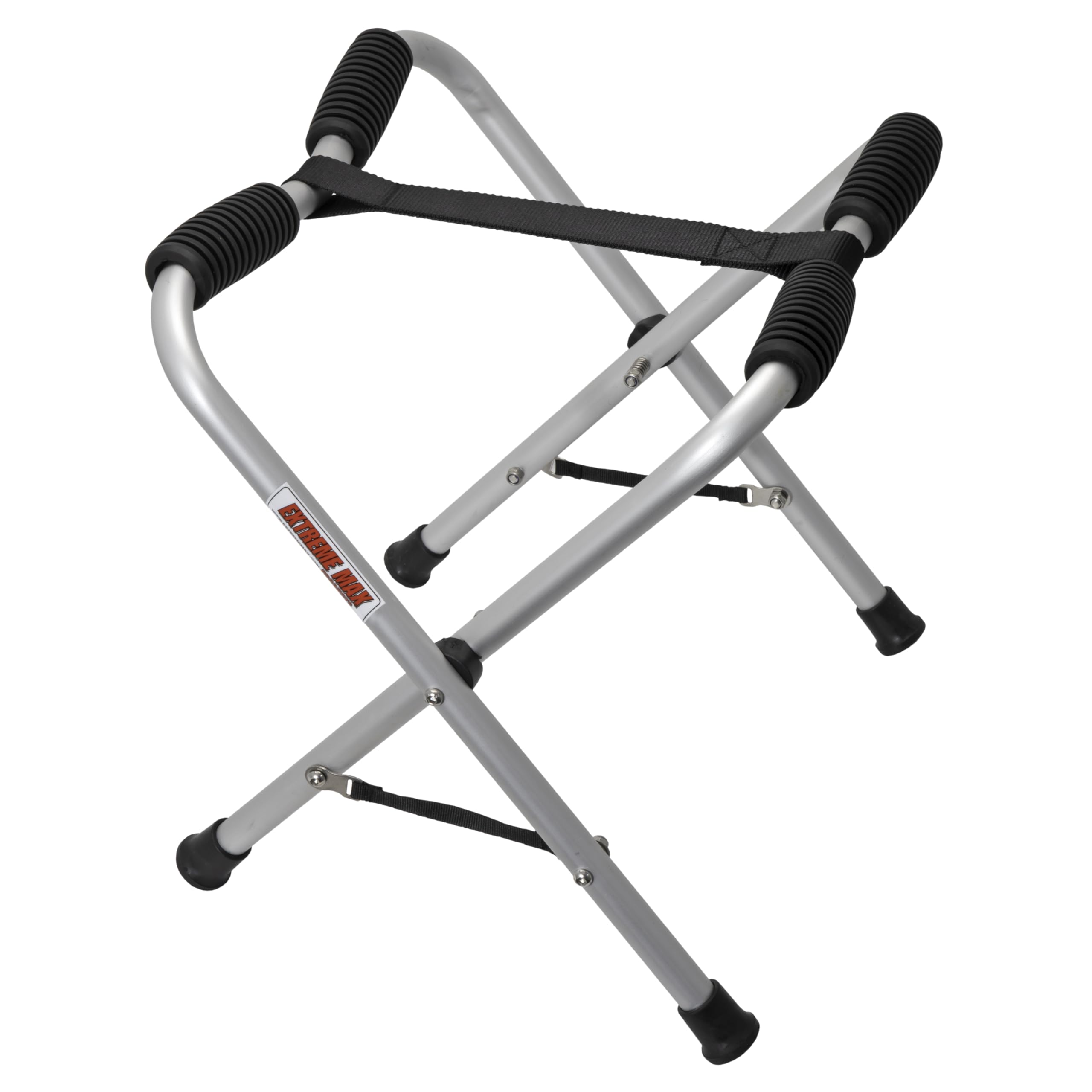 Extreme Max 3006.8684 Portable Folding Kayak Stand - Silver, Pair