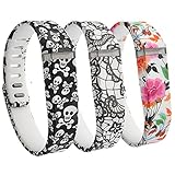 RedTaro 3PCS Replacement Bands with Metal Clasps for Fitbit Flex / Wireless Activity Bracelet Sport Wristband / Fitbit Flex Bracelet Sport Arm Band (No tracker, 3PCS Replacement Bands Only)