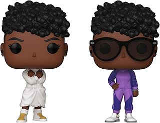 Funko Pop! Wakanda Forever Set of 2 - Shuri in White Dress and Shuri in Purple Tracksuit