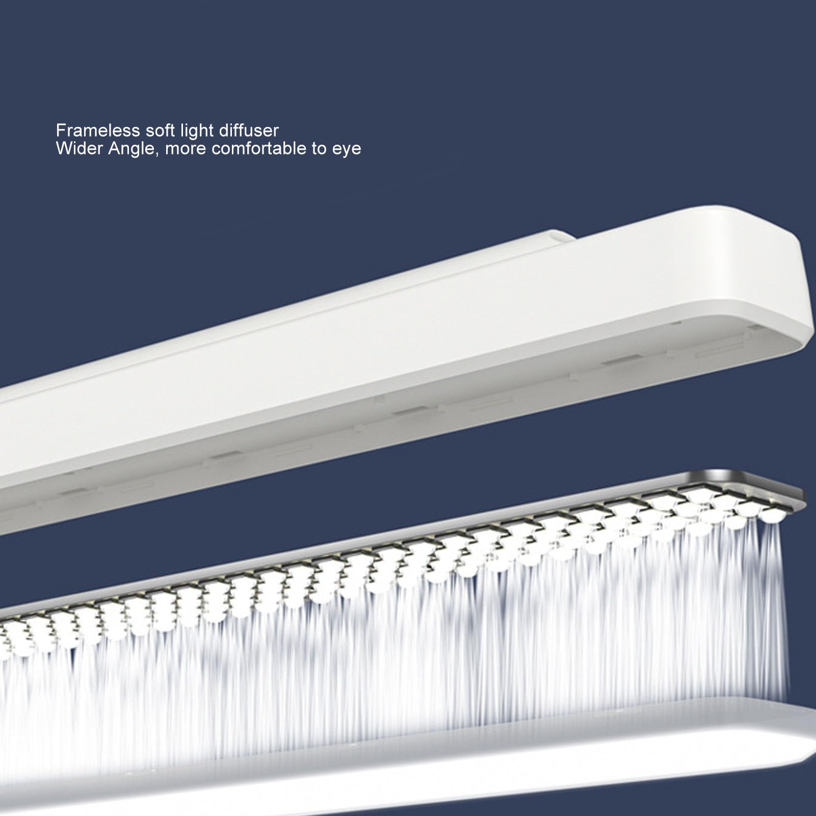 Lampada Scrivania a LED a Clip, Design Portatile e Pieghevole