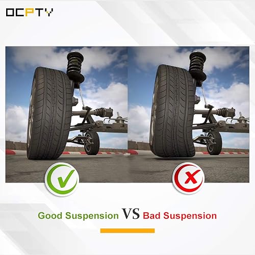 Miniatura 6 de OCPTY Extremo de barra de acoplamiento interior exterior delantera, rótulas superiores inferiores, brazo tensor, ajuste 1987-1992 para Nissan