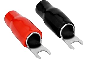 Conext Link 20pcs 4 Gauge Barrier Spade Fork Terminal