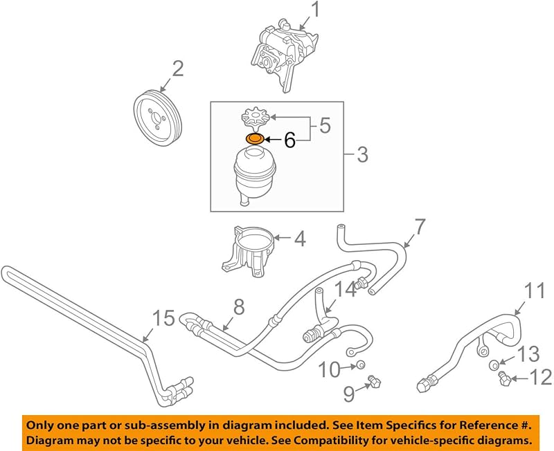 Anel de vedação BMW 32-41-1-128-333 – 1 unidade