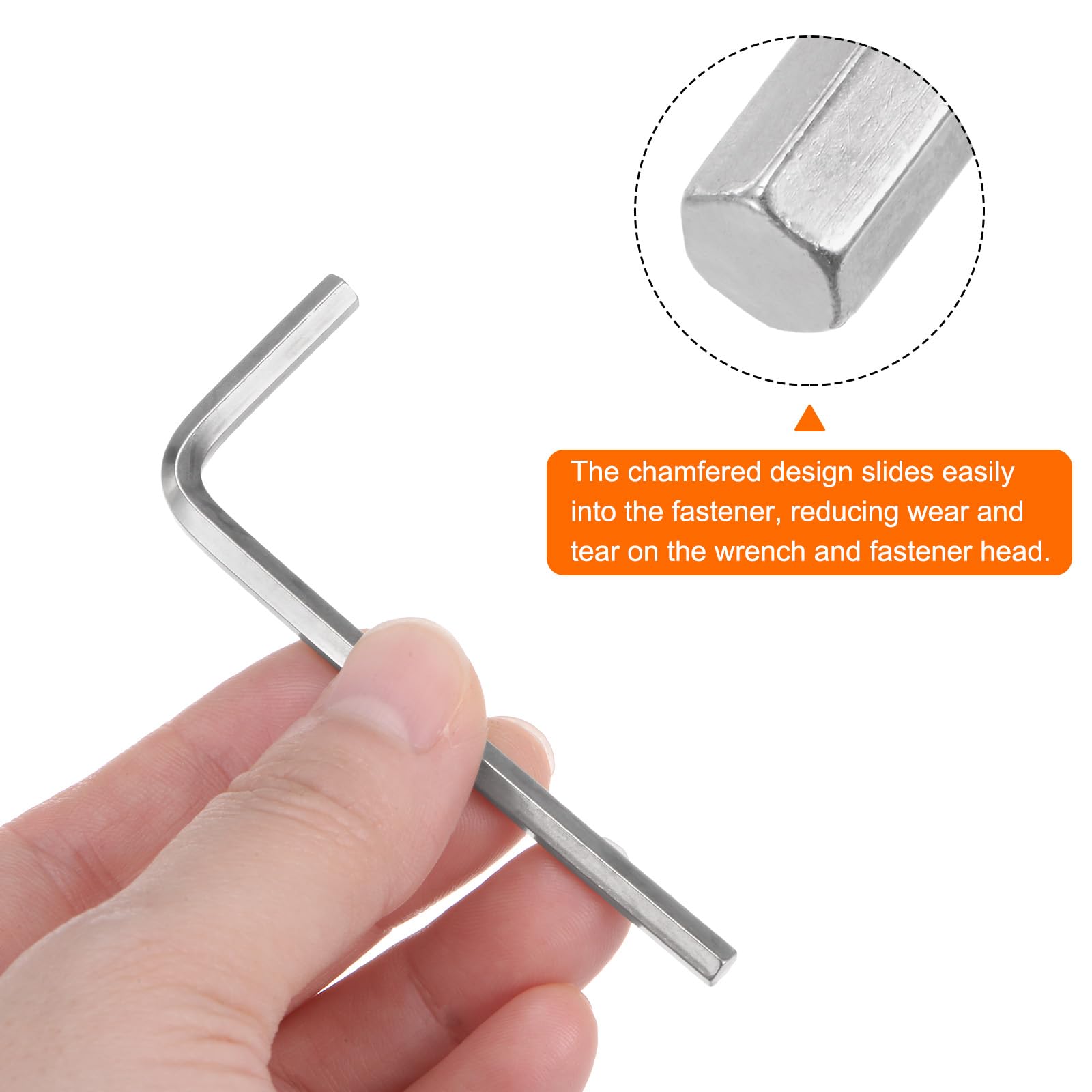 QUARKZMAN 4 Stück T10 Tamper-Proof Torx-Schlüssel Sternschlüssel L