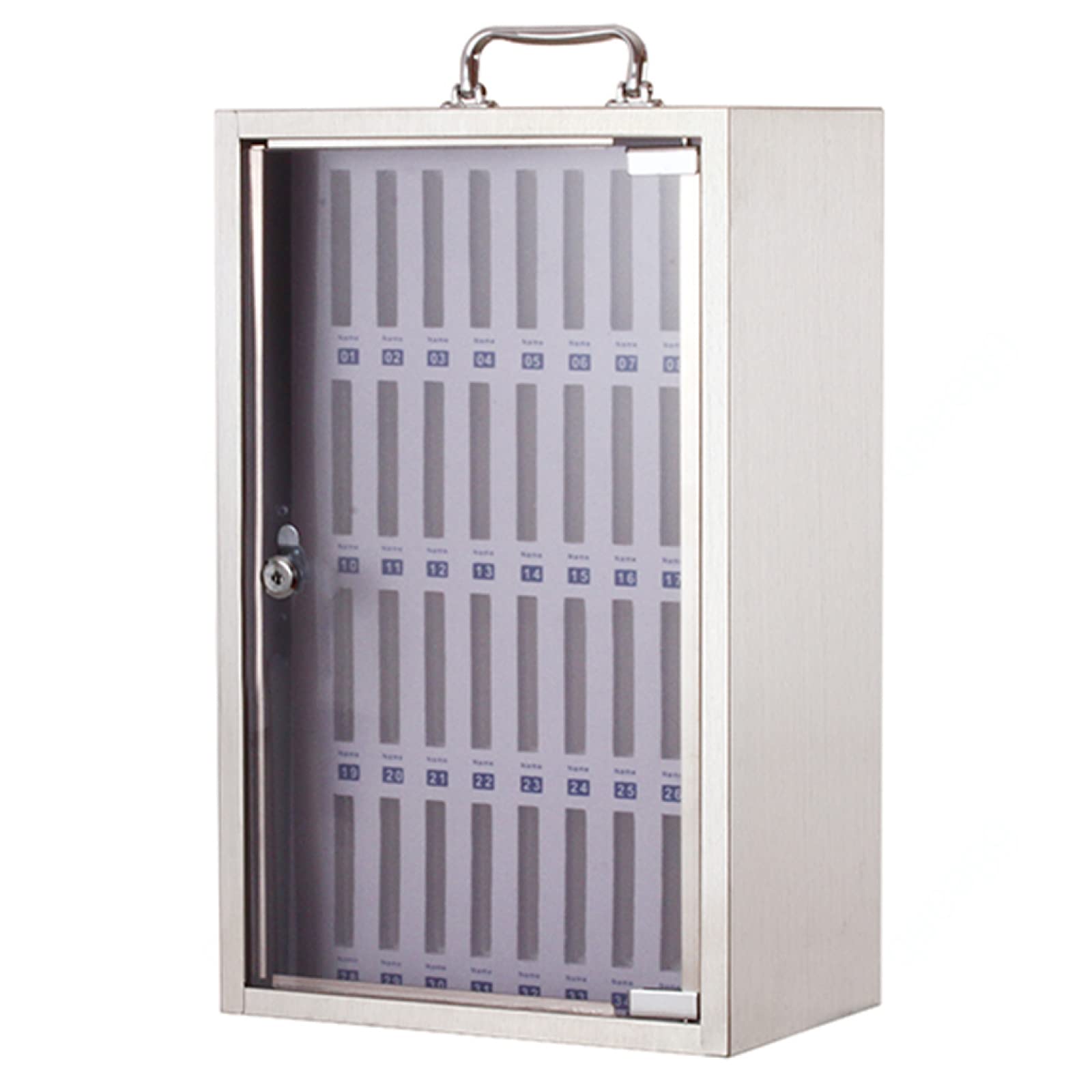 Armadietto A Muro per Cellulari – Soluzione di Archiviazione A 64 Scomparti per Ufficio E Scuola. Sicurezza Garantita per Smartphone E Oggetti di Valore.,36slots