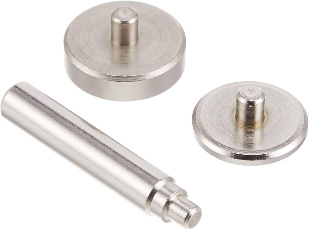 Amazon | トラスコ中山(TRUSCO) 両面ハトメパンチ用 交換コマ シルバー Amazon | トラスコ中山(TRUSCO) 両面ハトメパンチ用 交換コマ シルバー