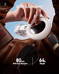 TELESIN Clip-on Selfie Ring Light with Mirror, 2500-8500K Color Temperature | High Brightness 360° LED Fill Light for Phone/Tablet/Laptop, Ideal for Makeup, Videos, TikTok, Live Streaming, Zoom Calls