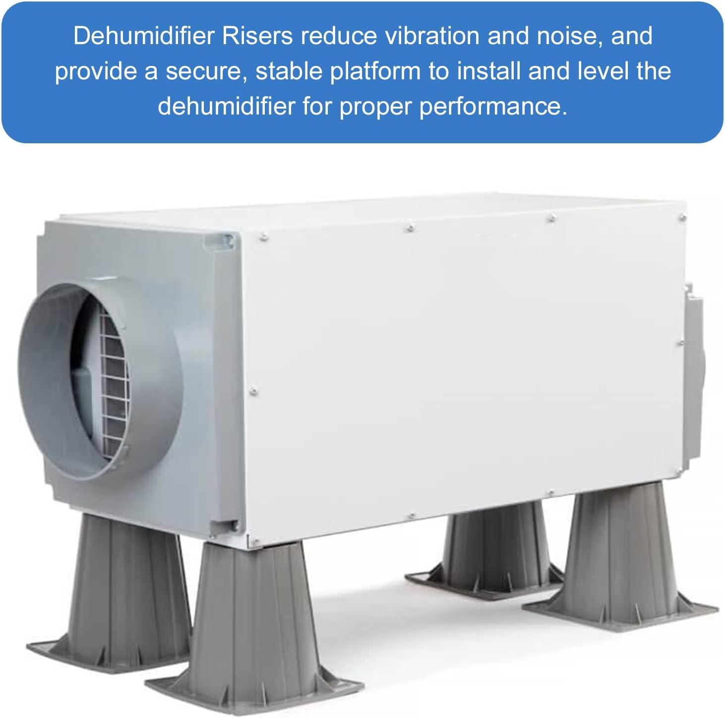 5879 Dehumidifier Riser Kit, Dehumidifier Stand Compatible with Aprilaire 1820, 1830, 1850, E070, E080, E100, E130 (4 PCS)