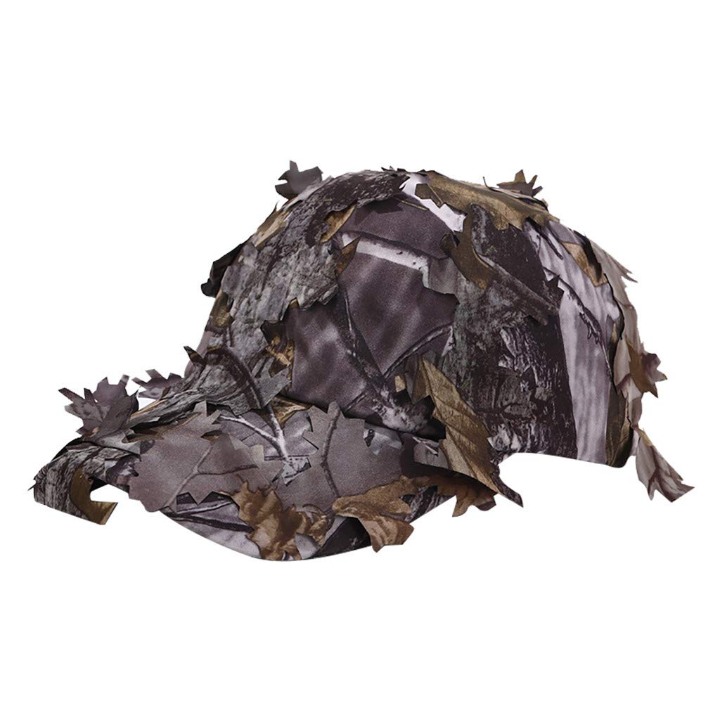 Buy Tomppy Novelty Camo Hunting Hat for Women Men Bionic Leaf Jungle